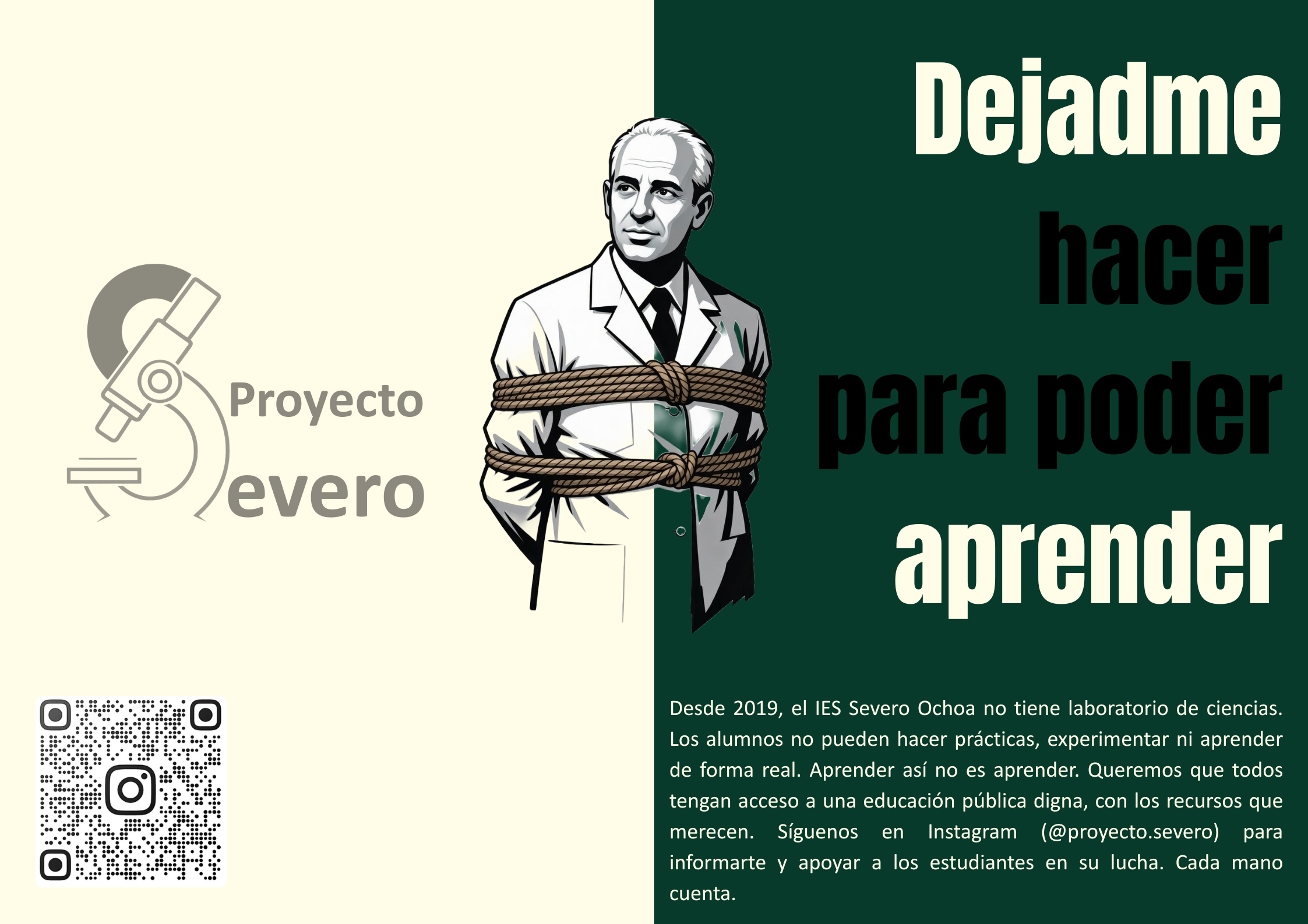 Cartel: Proyecto Severo